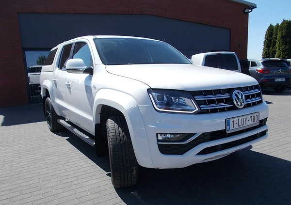 Volkswagen Amarok cena 88000 przebieg: 132000, rok produkcji 2015 z Leszno małe 596